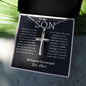 To My Son | Cross Necklace