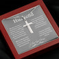 To My Husband/ Cross Necklace